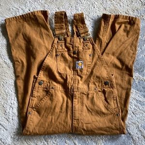 NWOT Carhartt Boys Overalls